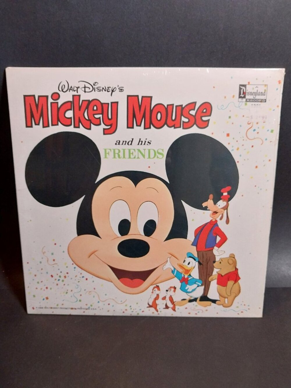 Walt Disney Lp Mickey Mouse And His Friends On Disneyland SEALED
